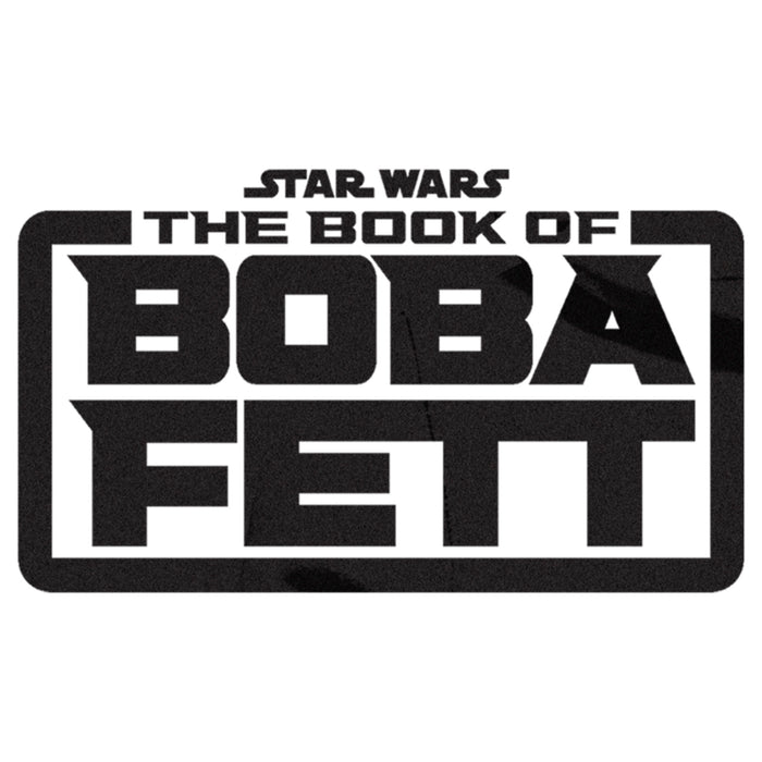 Fifth Sun Men's Star Wars: The Book Of Boba Fett Black Logo Pull Over Hoodie