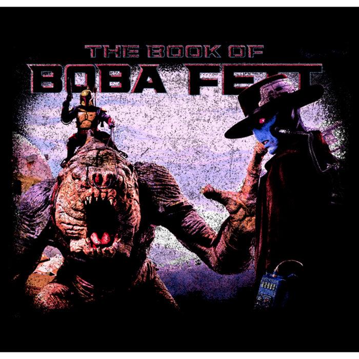 Fifth Sun Men's Star Wars: The Book Of Boba Fett Cad Bane Rancor And Boba Standoff Sweatshirt