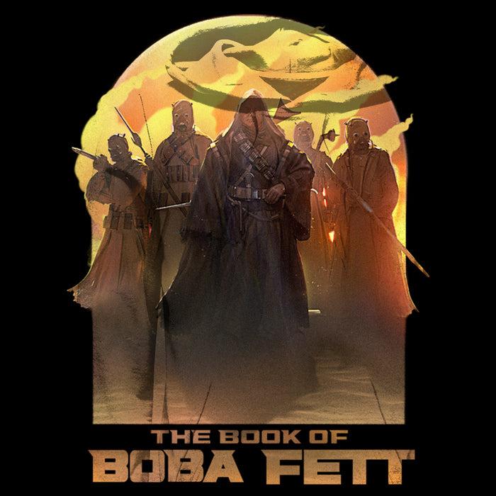 Fifth Sun Men's Star Wars: The Book Of Boba Fett Desert Leader Of The Tusken Raiders Pull Over Hoodie