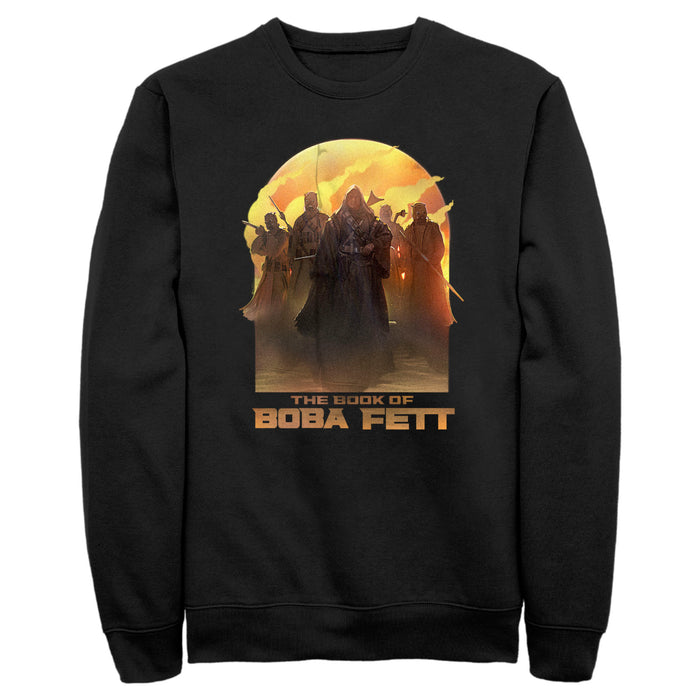 fifth sun Men's Star Wars: The Book of Boba Fett Desert Leader of the Tusken Raiders Sweatshirt