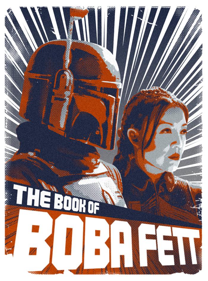 Fifth Sun Men's Star Wars: The Book Of Boba Fett Fennec And Boba Poster Sweatshirt