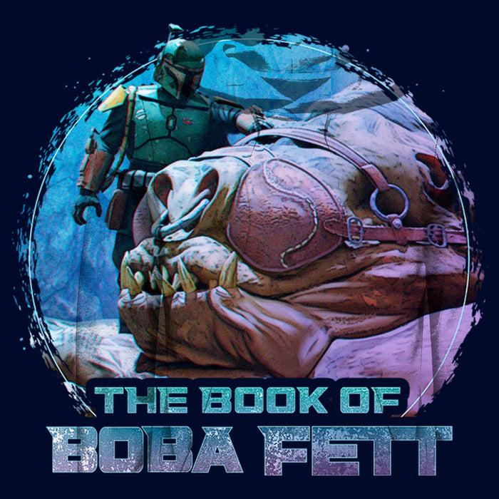 Fifth Sun Men's Star Wars: The Book Of Boba Fett Rancor And Boba Pull Over Hoodie