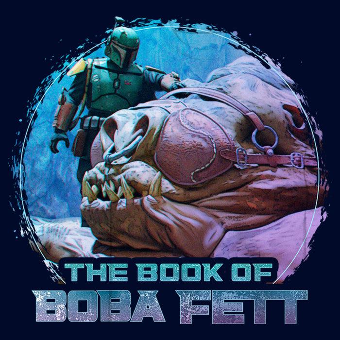 Fifth Sun Men's Star Wars: The Book Of Boba Fett Rancor And Boba Sweatshirt