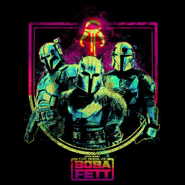 Fifth Sun Men's Star Wars: The Book Of Boba Fett The Armorer Din And Boba Pull Over Hoodie
