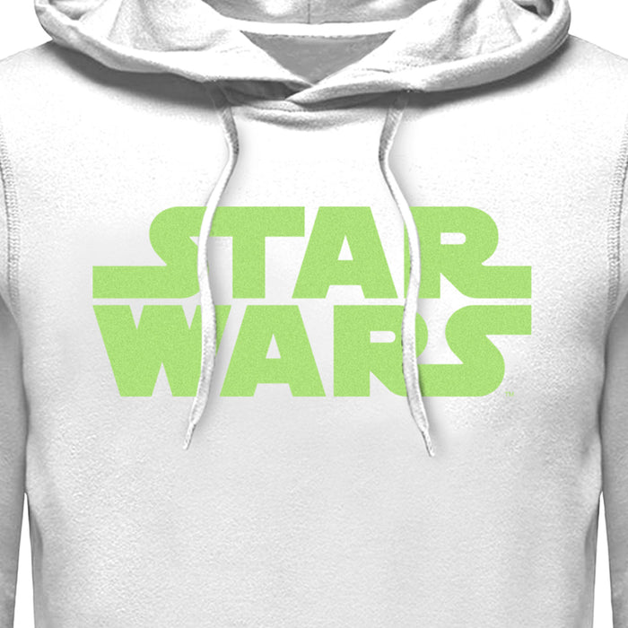 Fifth Sun Men's Star Wars: The Empire Strikes Back Green Logo Back Poster Pull Over Hoodie
