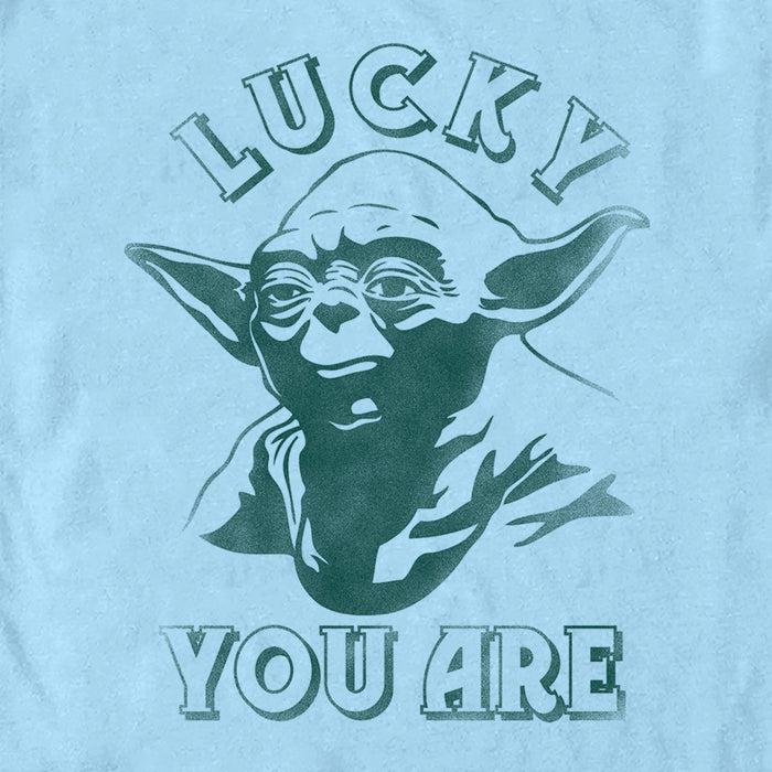 Fifth Sun Men's Star Wars: The Empire Strikes Back Lucky You Are T-Shirt