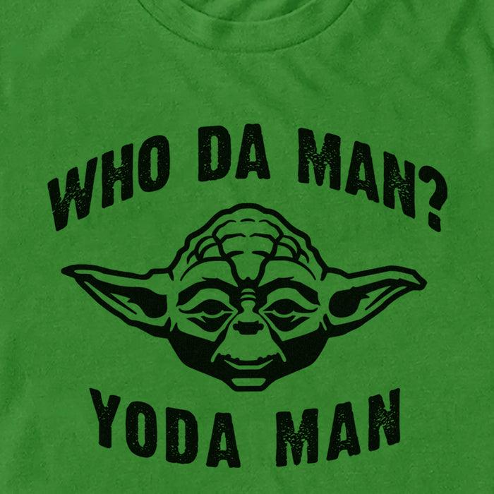Fifth Sun Men's Star Wars: The Empire Strikes Back Who Da Man Yoda T-Shirt