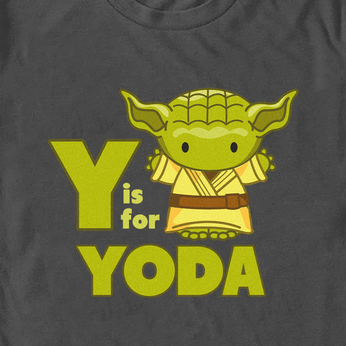 Fifth Sun Men's Star Wars: The Empire Strikes Back Y Is For Yoda T-Shirt
