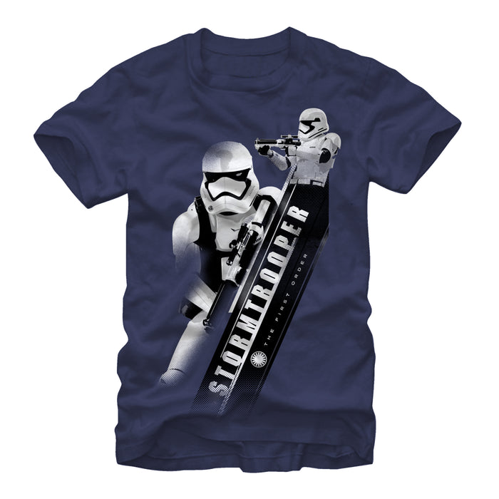 fifth sun Men's Star Wars The Force Awakens First Order Stormtrooper T-Shirt