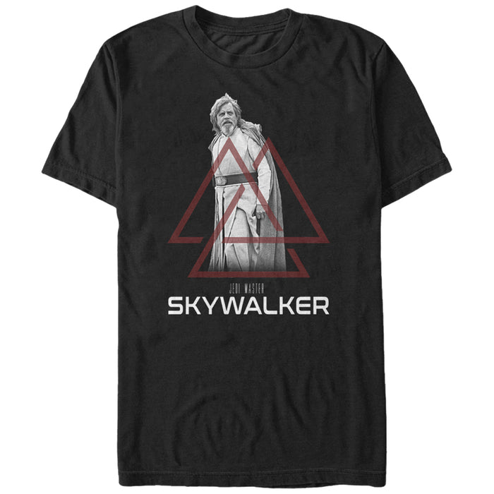 fifth sun Men's Star Wars The Force Awakens Hooded Jedi Master Skywalker T-Shirt