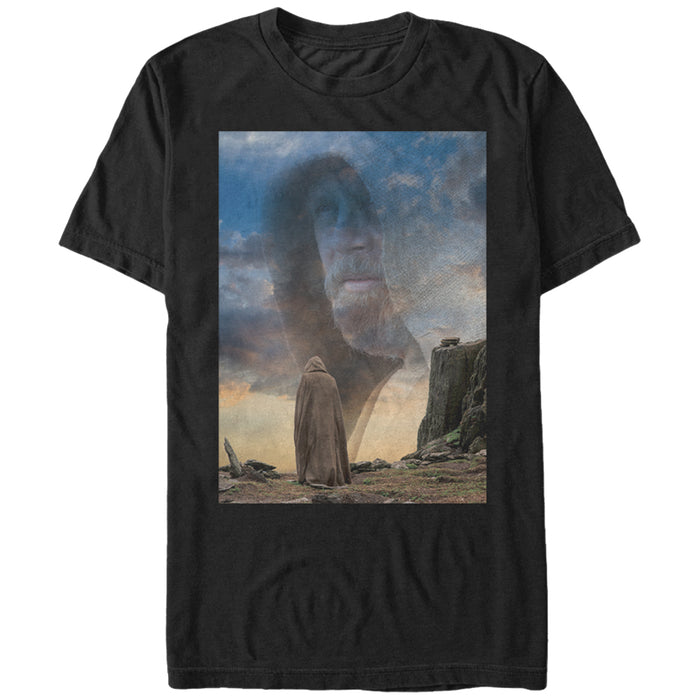 fifth sun Men's Star Wars The Force Awakens Hooded Luke Landscape T-Shirt