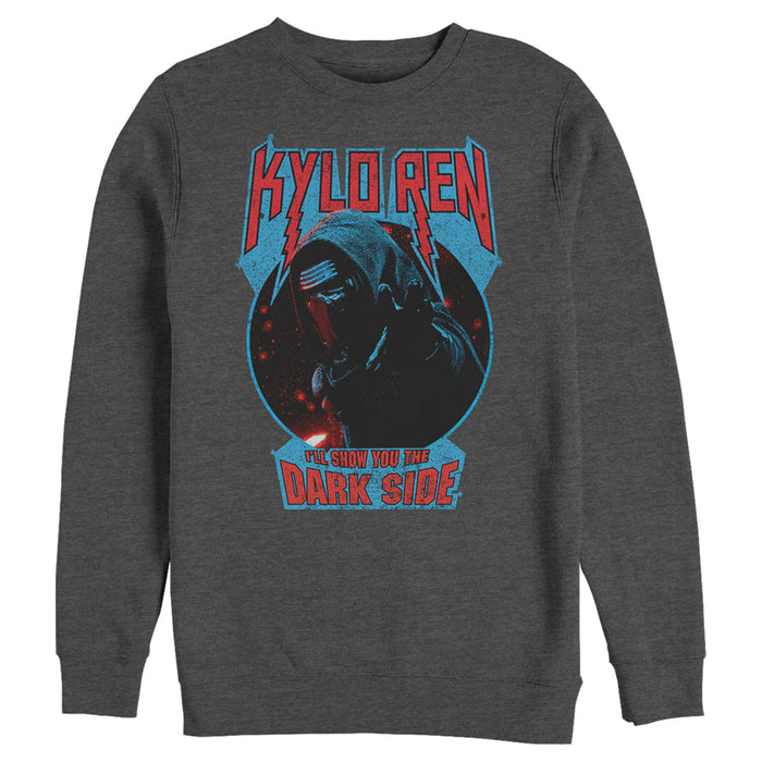 Fifth Sun Men's Star Wars The Force Awakens Kylo Ren Show Dark Side Sweatshirt