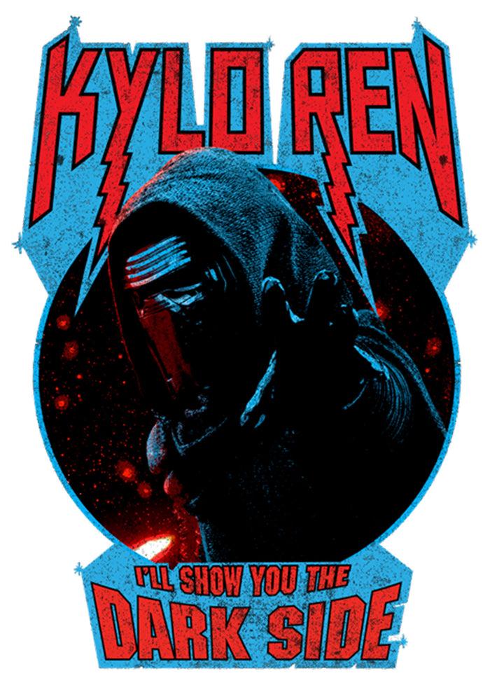 Fifth Sun Men's Star Wars The Force Awakens Kylo Ren Show Dark Side Pull Over Hoodie