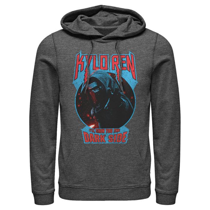 Fifth Sun Men's Star Wars The Force Awakens Kylo Ren Show Dark Side Pull Over Hoodie