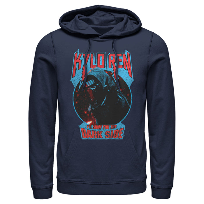 Fifth Sun Men's Star Wars The Force Awakens Kylo Ren Show Dark Side Pull Over Hoodie