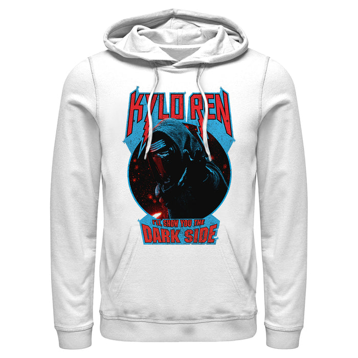 fifth sun Men's Star Wars The Force Awakens Kylo Ren Show Dark Side Pull Over Hoodie