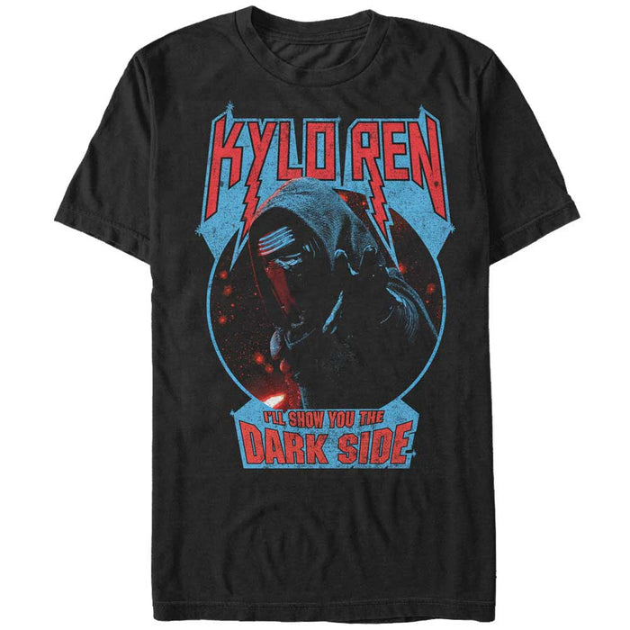 Fifth Sun Men's Star Wars The Force Awakens Kylo Ren Show Dark Side T-Shirt