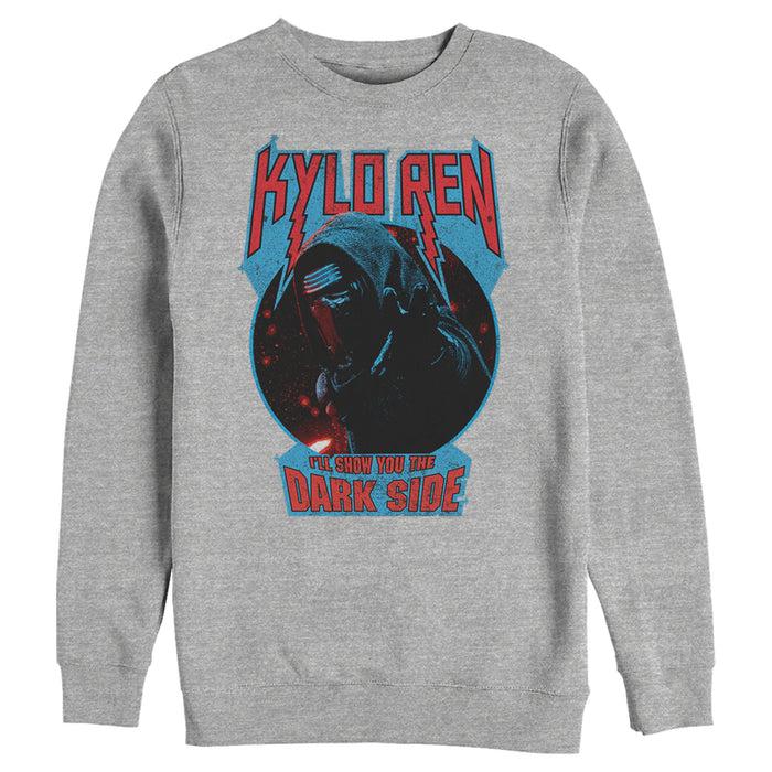fifth sun Men's Star Wars The Force Awakens Kylo Ren Show Dark Side Sweatshirt