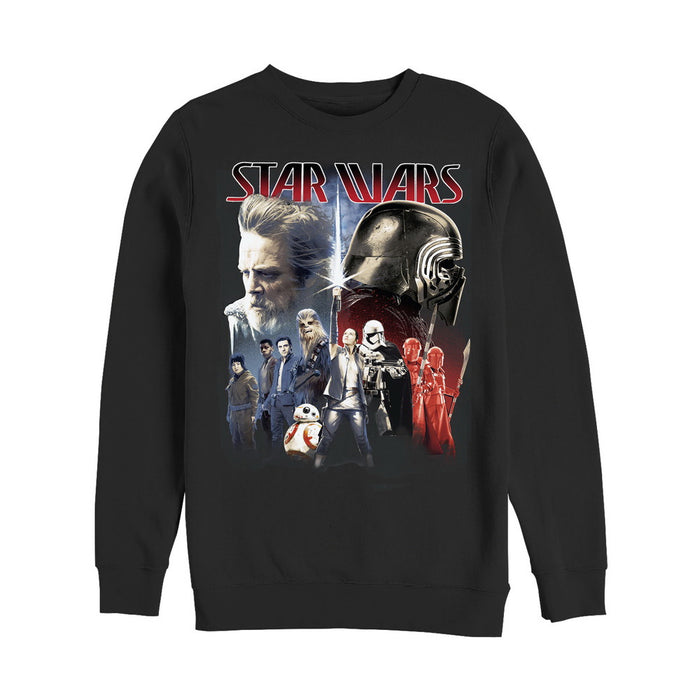fifth sun Men's Star Wars The Last Jedi Balance Sweatshirt
