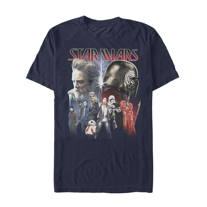 fifth sun Men's Star Wars The Last Jedi Balance T-Shirt