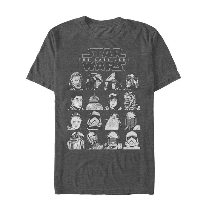 fifth sun Men's Star Wars The Last Jedi Character Page T-Shirt