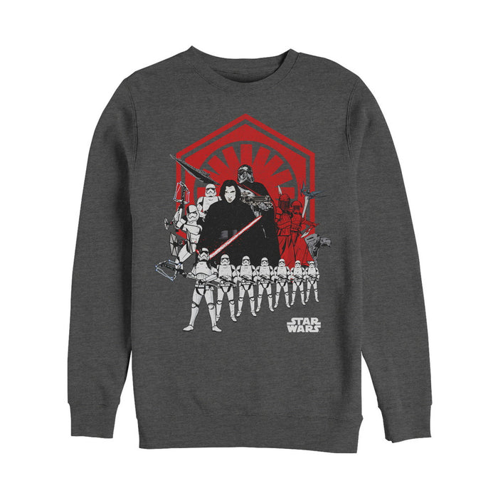 fifth sun Men's Star Wars The Last Jedi First Order Army Sweatshirt