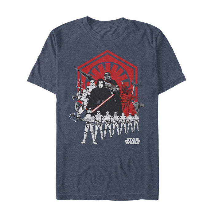 fifth sun Men's Star Wars The Last Jedi First Order Army T-Shirt