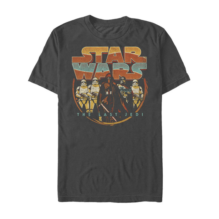 fifth sun Men's Star Wars The Last Jedi First Order Retro T-Shirt
