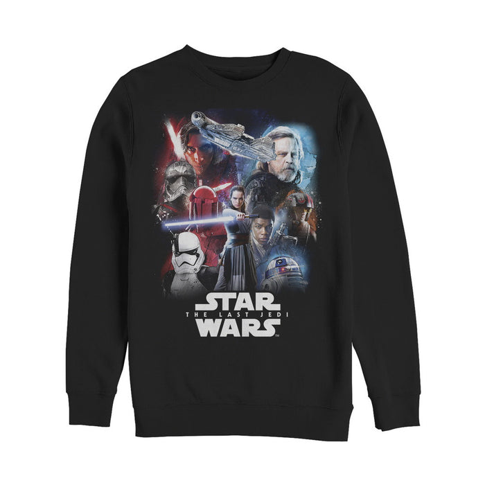 fifth sun Men's Star Wars The Last Jedi Force Sweatshirt