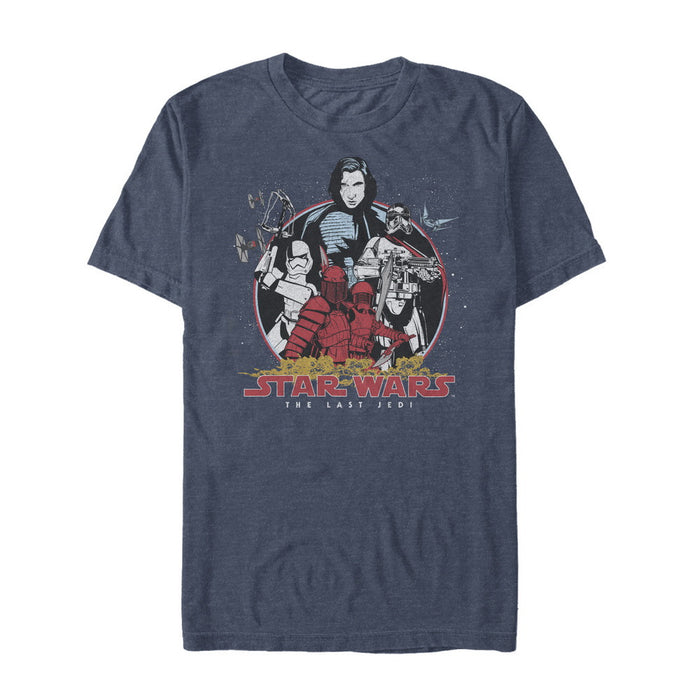 fifth sun Men's Star Wars The Last Jedi Kylo Ren Team T-Shirt