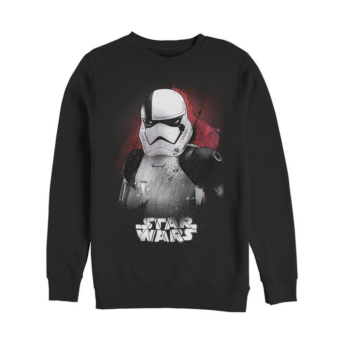 fifth sun Men's Star Wars The Last Jedi New Stormtrooper Profile Sweatshirt