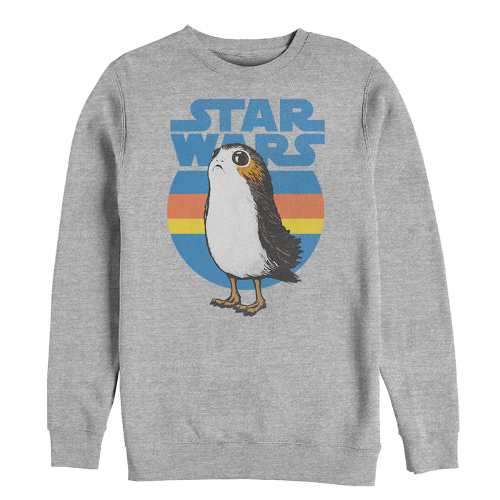 Fifth Sun Men's Star Wars The Last Jedi Retro Porg Sweatshirt