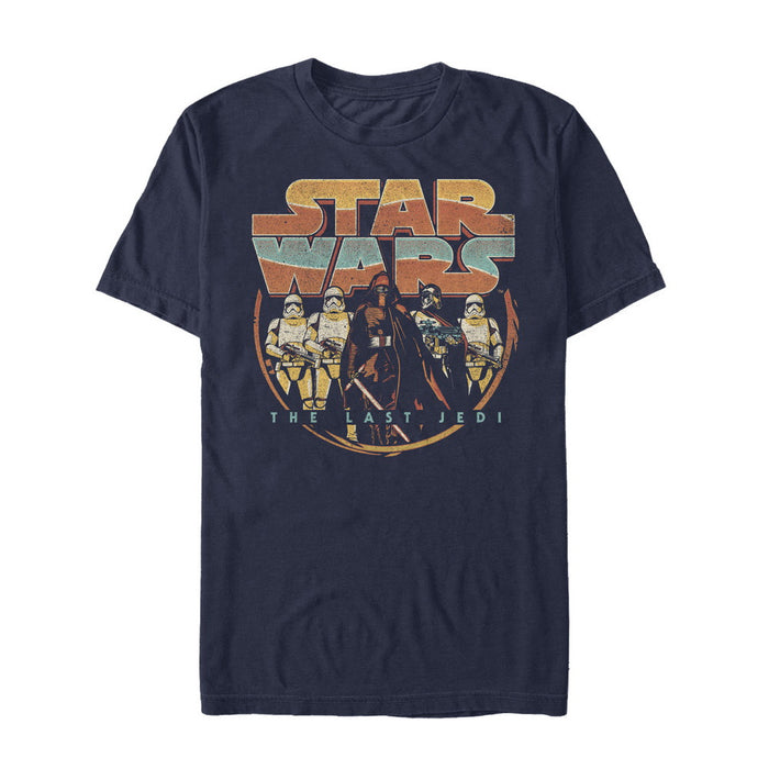 fifth sun Men's Star Wars The Last Jedi Rey Propaganda Frame T-Shirt