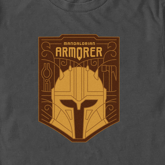Fifth Sun Men's Star Wars: The Mandalorian Armorer Crest T-Shirt