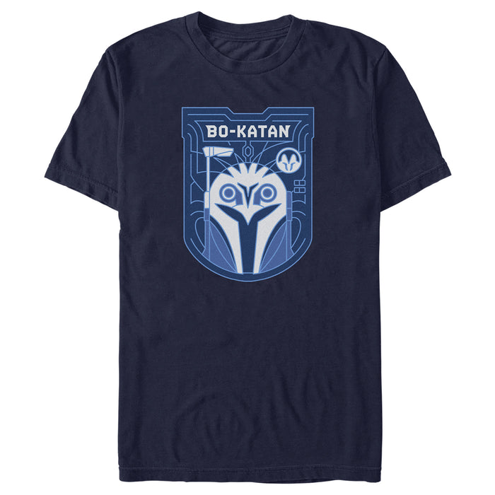 fifth sun Men's Star Wars: The Mandalorian Bo-Katan Crest T-Shirt