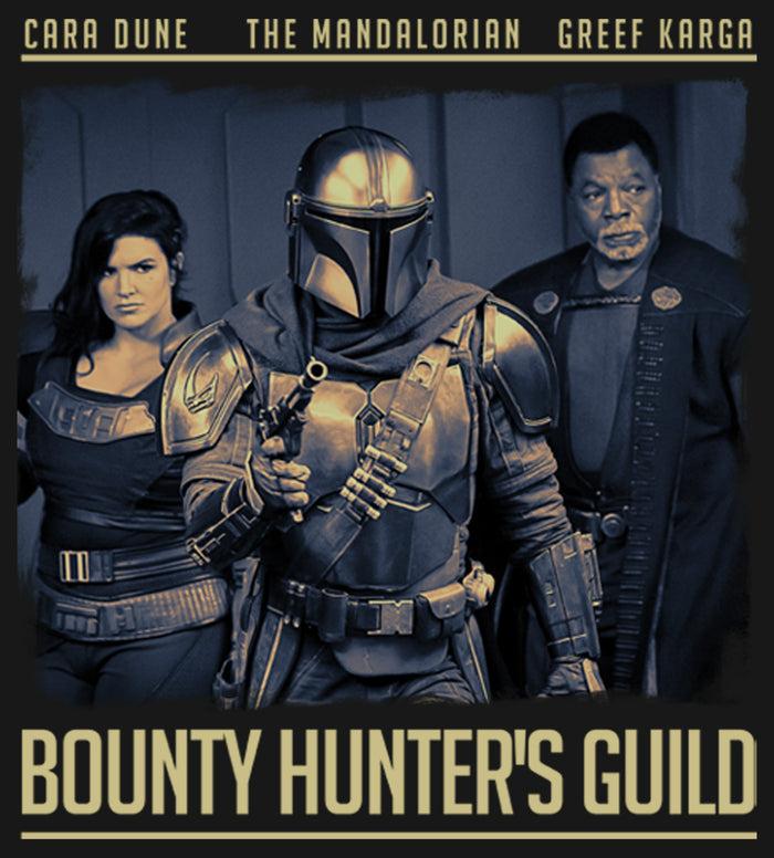 Fifth Sun Men's Star Wars: The Mandalorian Bounty Hunter's Guild Long Sleeve Shirt