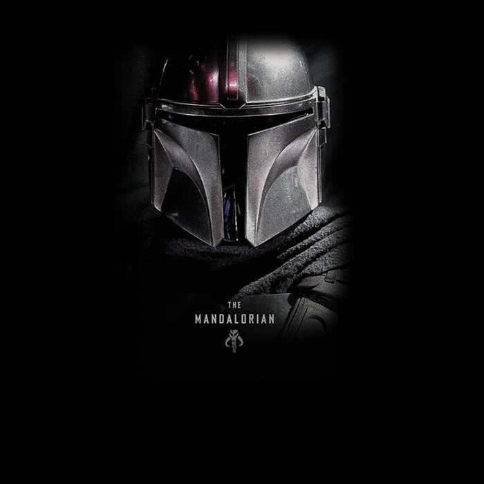 Fifth Sun Men's Star Wars: The Mandalorian Bounty Hunter Shadow Pull Over Hoodie