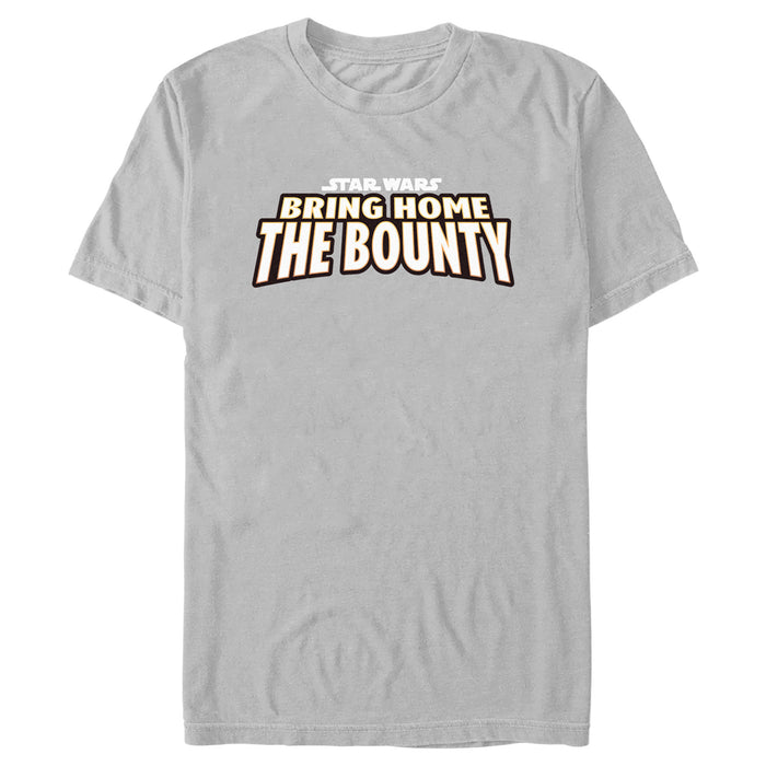 fifth sun Men's Star Wars: The Mandalorian Bring Home the Bounty T-Shirt