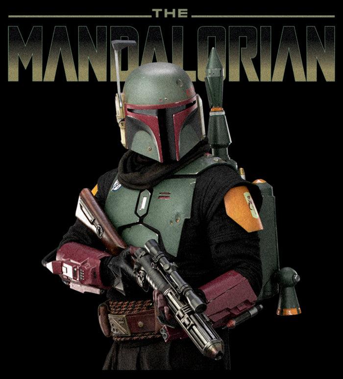 Fifth Sun Men's Star Wars: The Mandalorian Din Djarin Action Pose T-Shirt