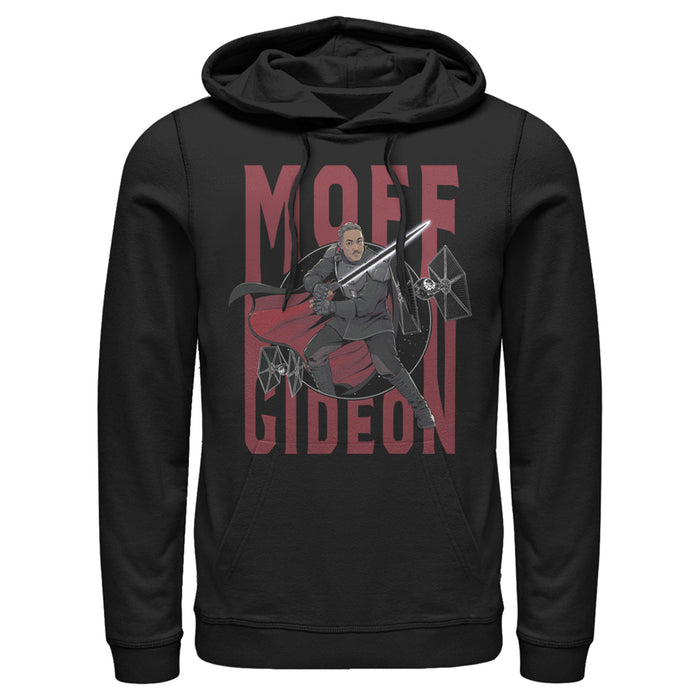 fifth sun Men's Star Wars: The Mandalorian Gideon Retrieve The Asset Pull Over Hoodie