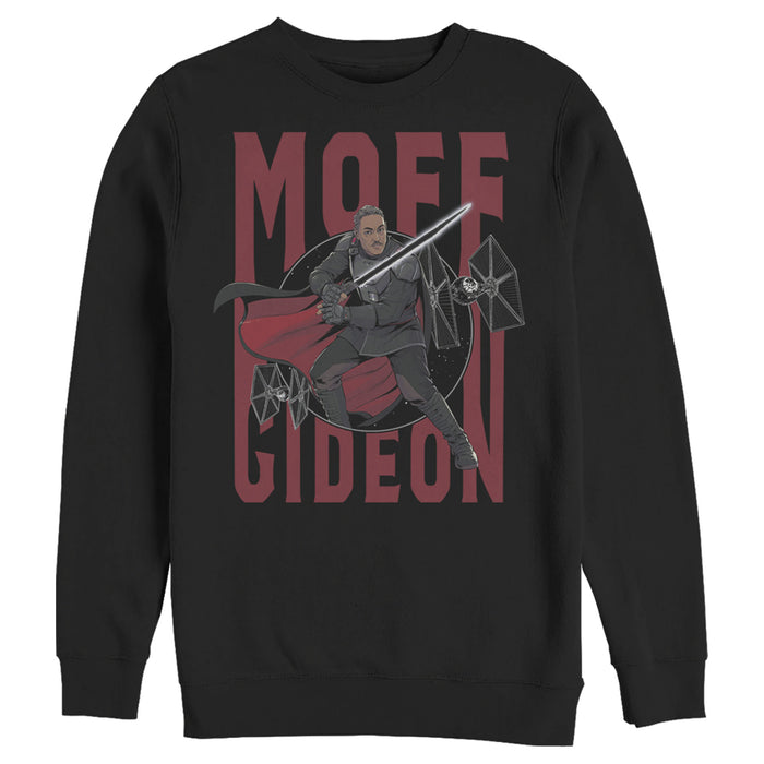 fifth sun Men's Star Wars: The Mandalorian Gideon Retrieve The Asset Sweatshirt