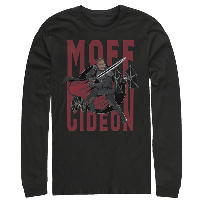 fifth sun Men's Star Wars: The Mandalorian Gideon Retrieve The Asset Long Sleeve Shirt