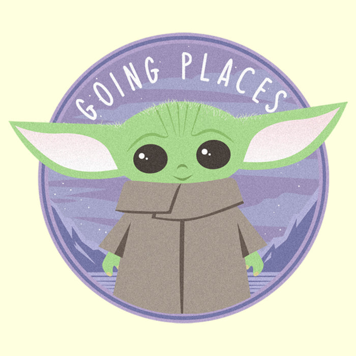 Fifth Sun Men's Star Wars: The Mandalorian Grogu Going Places T-Shirt