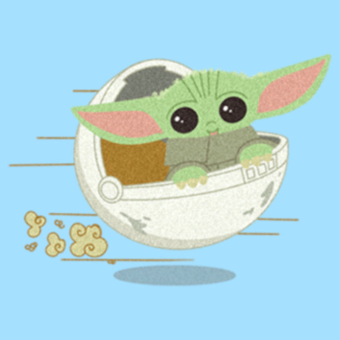 Fifth Sun Men's Star Wars: The Mandalorian Grogu Pod Race Small T-Shirt