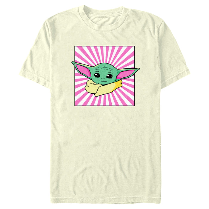 fifth sun Men's Star Wars: The Mandalorian Grogu Rises T-Shirt