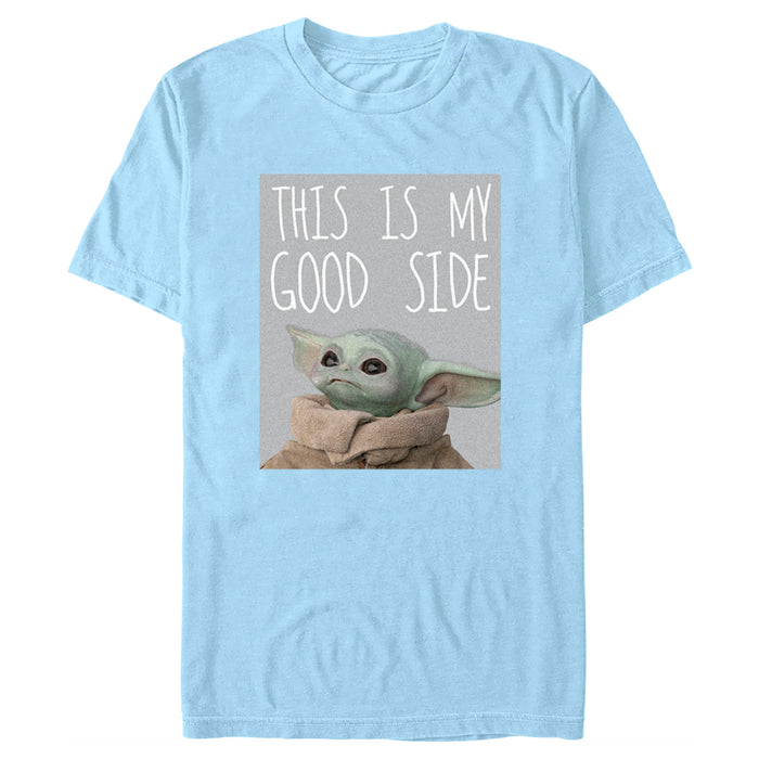 fifth sun Men's Star Wars: The Mandalorian Grogu This is my Good Side T-Shirt