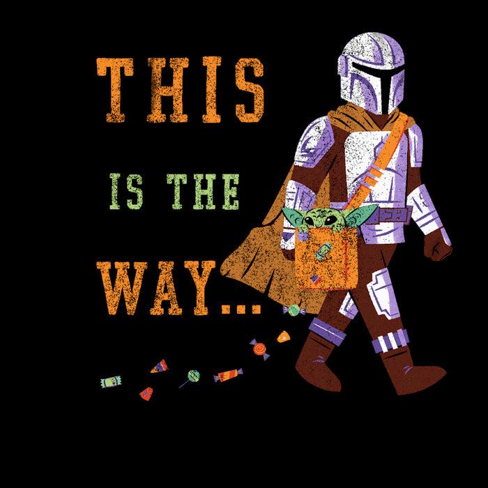 Fifth Sun Men's Star Wars: The Mandalorian Halloween This Is The Way Treats T-Shirt