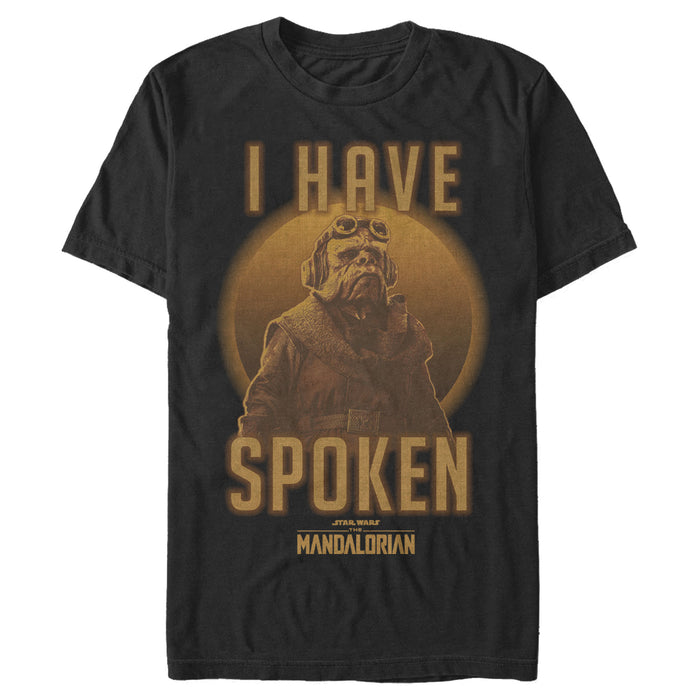 fifth sun Men's Star Wars: The Mandalorian Kuiil I Have Spoken T-Shirt