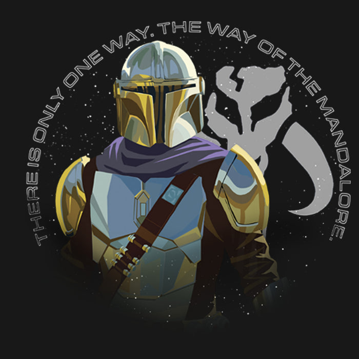 Fifth Sun Men's Star Wars: The Mandalorian Mandalore Way Long Sleeve Shirt