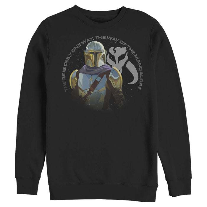 fifth sun Men's Star Wars: The Mandalorian Mandalore Way Sweatshirt